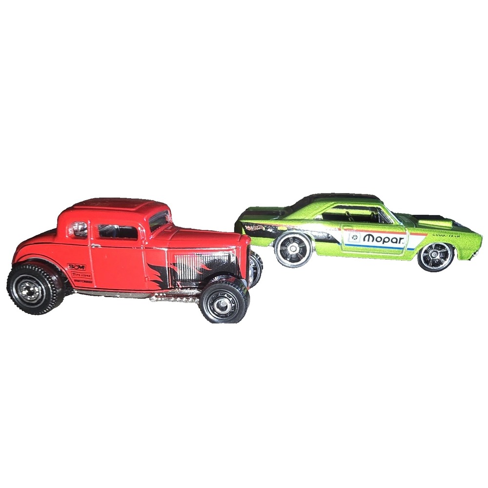 Ford Coupe & Dodge Dart Classics Hot Wheels Loose Pair Diecast Cars hw